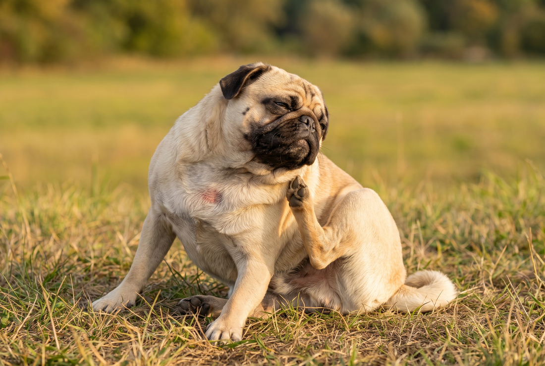 Juckreiz im Herbst: Herbstgrasmilben beim Hund erkennen