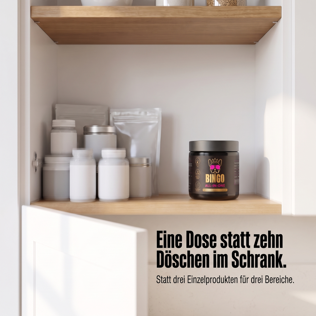 All-in-One Pulver für kleine Hunderassen