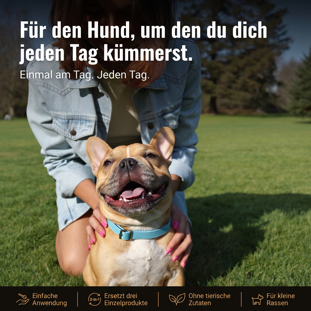All-in-One Pulver für kleine Hunderassen