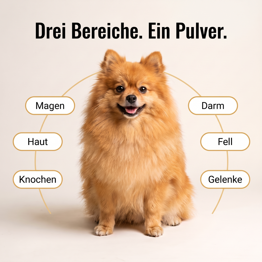All-in-One Pulver für kleine Hunderassen